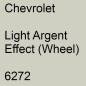 Preview: Chevrolet, Light Argent Effect (Wheel), 6272.